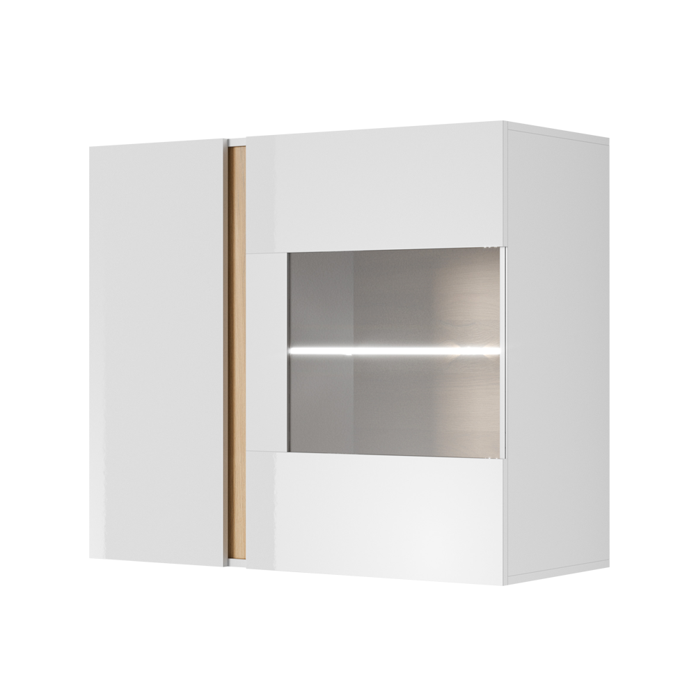 Witryna Skoky wisząca dąb z bielą - zdjęcie 1