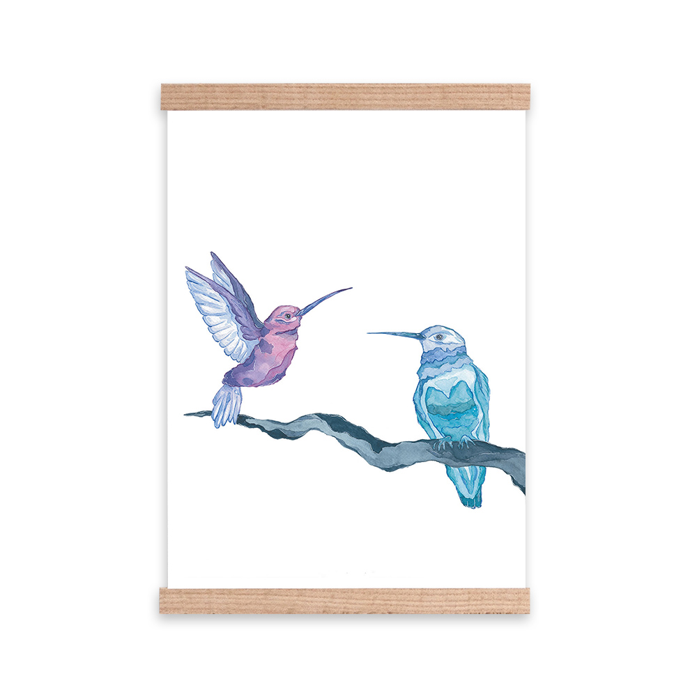 Plakat Modesting z wyborem rozmiaru i ramy - zdjęcie 1