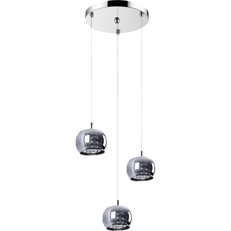 Lampa wisząca Baselice kaskada x3 - zdjęcie 1