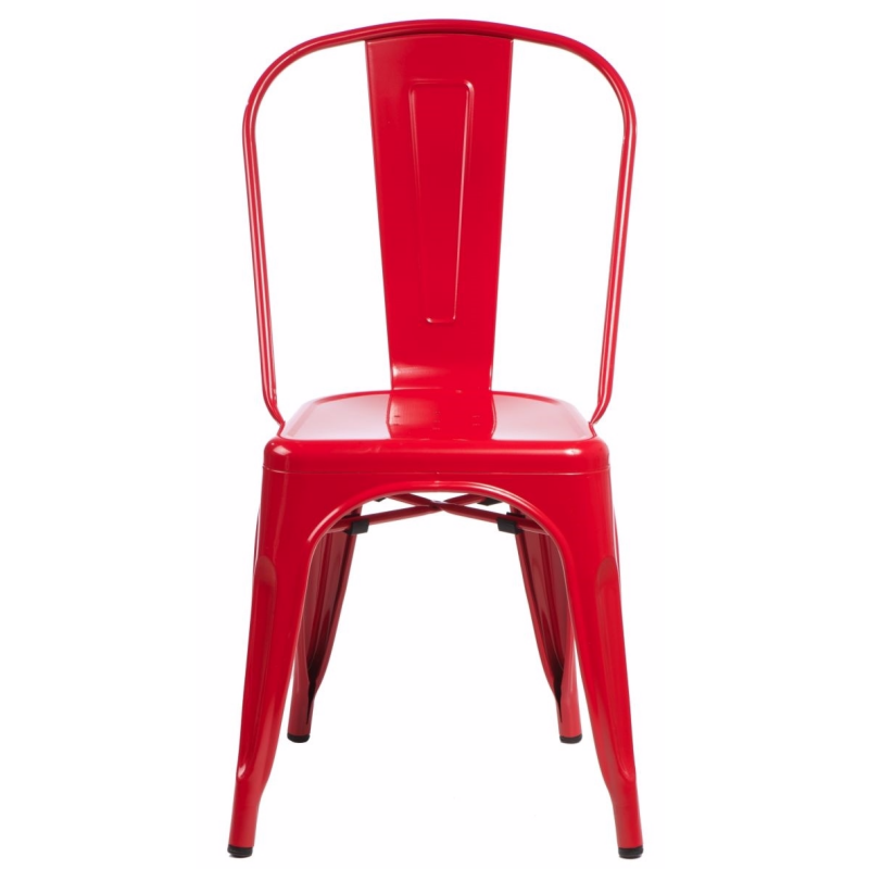 Krzesło Tolader czerwone