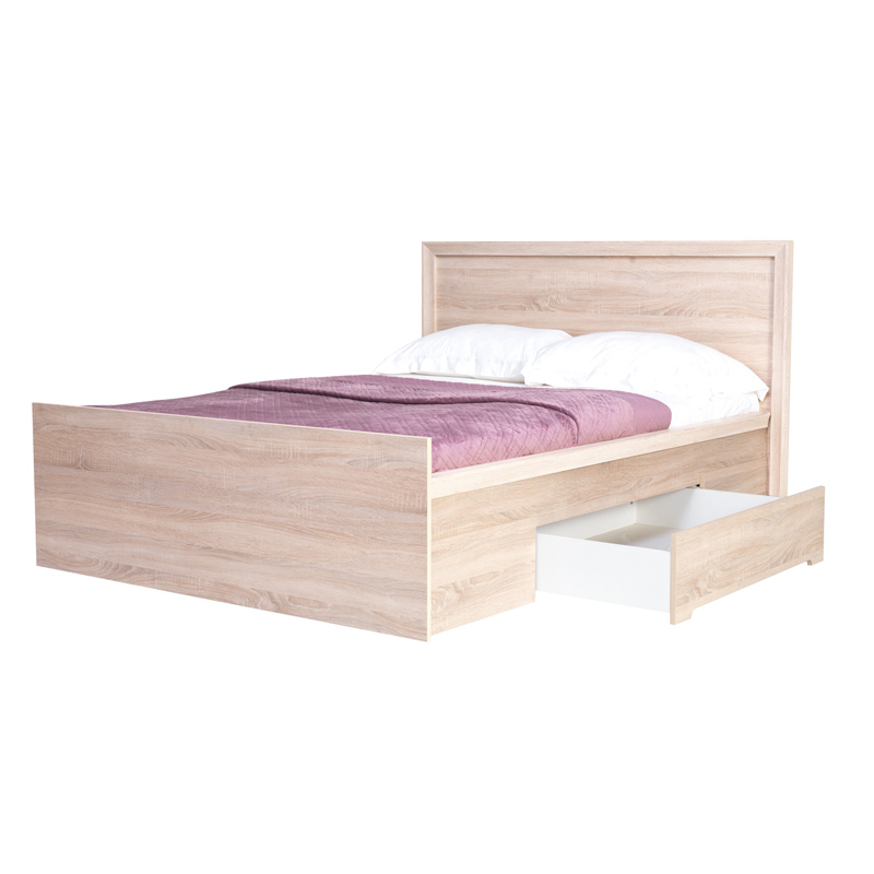 Łóżko z szufladami Diqa - zdjęcie 1