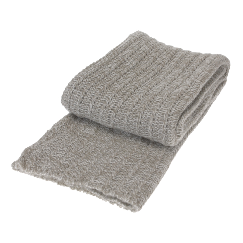 Miękki beżowy pled 130x170 cm - zdjęcie 1