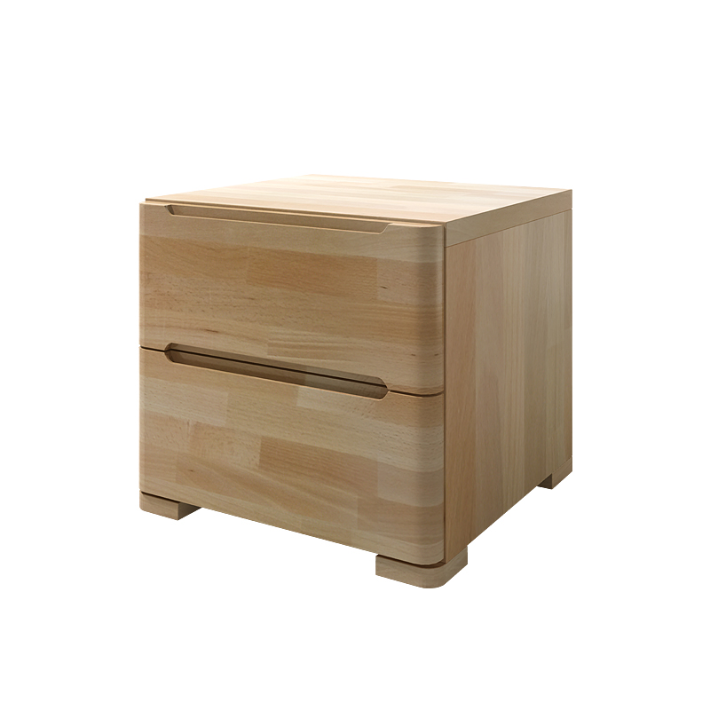 Szafka nocna Lopar z drewna bukowego  - zdjęcie 1