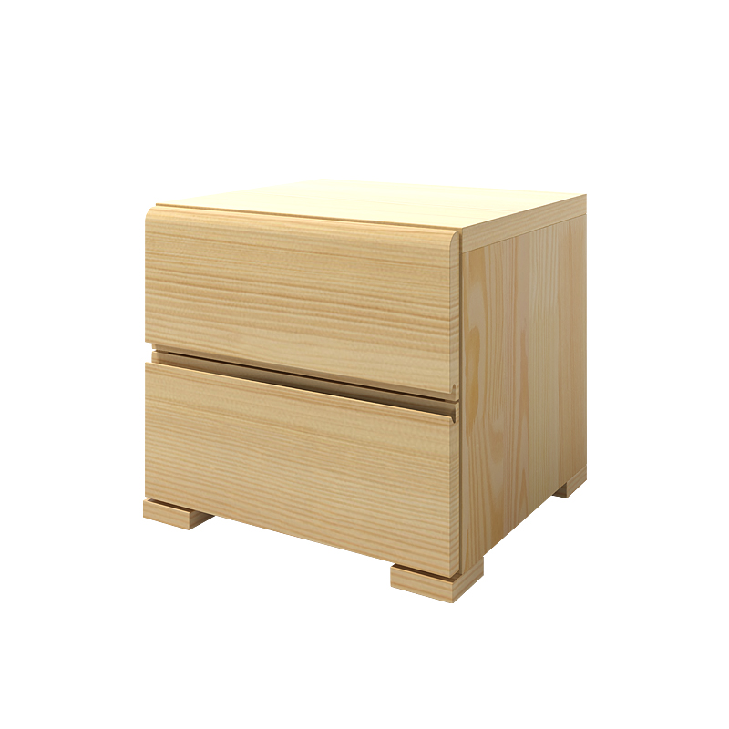 Szafka nocna Loke z drewna sosnowego  - zdjęcie 1