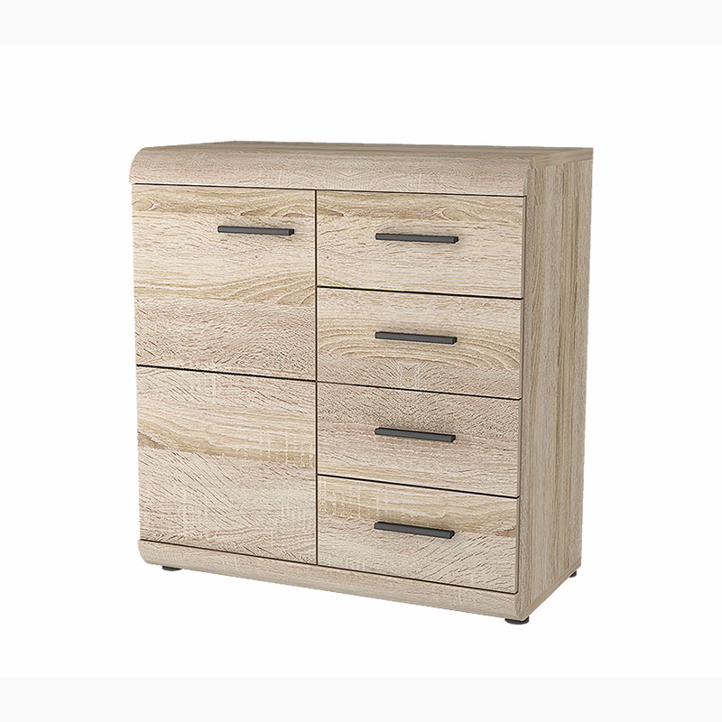 Komoda Liberia 80 cm Dąb sonoma - zdjęcie 1