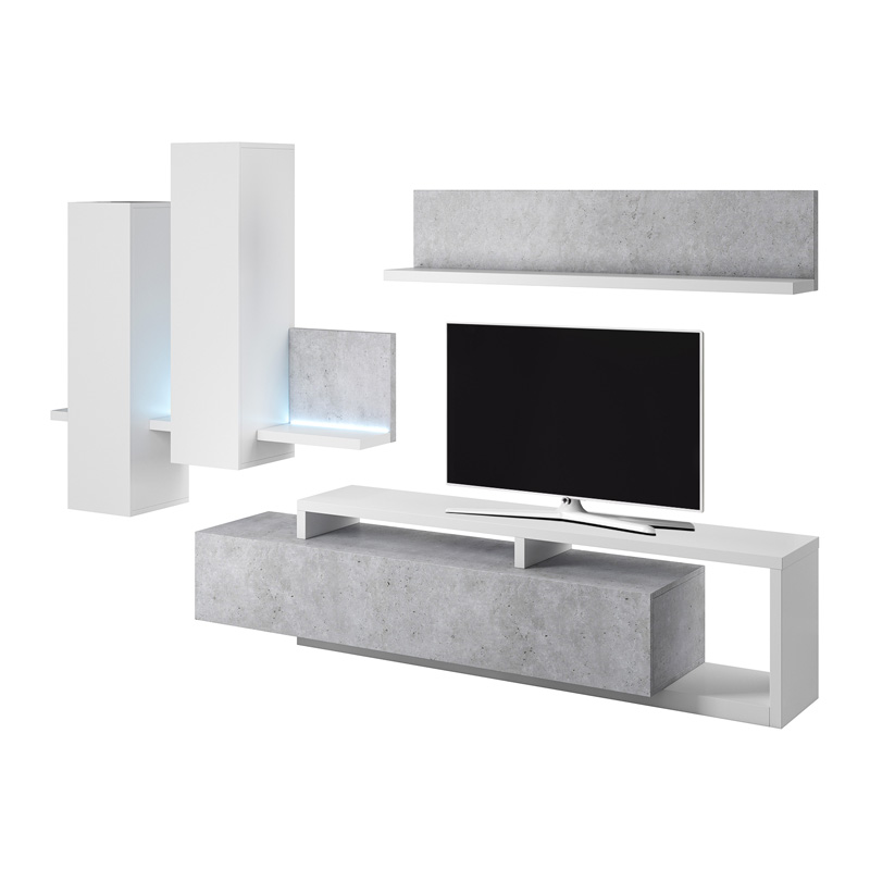 Meblościanka Ferido beton Colorado - zdjęcie 1