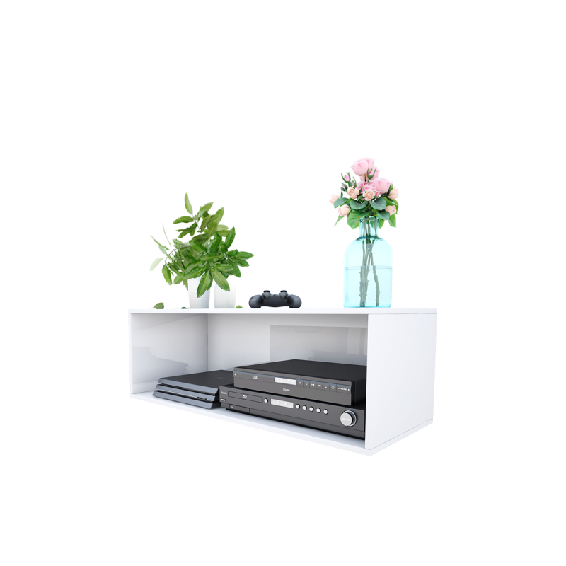 Szafka RTV Larka 100 cm Biały - zdjęcie 1