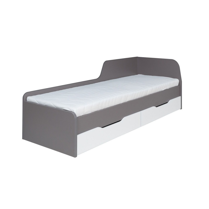 Łóżko Carisark z dwiema szufladami - zdjęcie 1