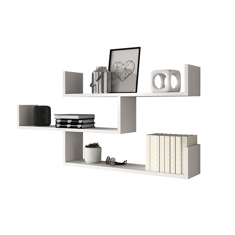 Półka Kassi trzypoziomowa Biały  - zdjęcie 1