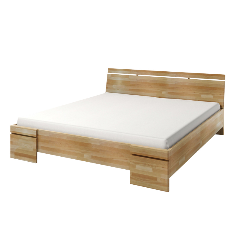 Łóżko Lopar z drewna bukowego - zdjęcie 1