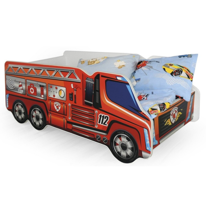 Łóżko Marcelli wielokolorowe do pokoju dziecięcego - zdjęcie 1