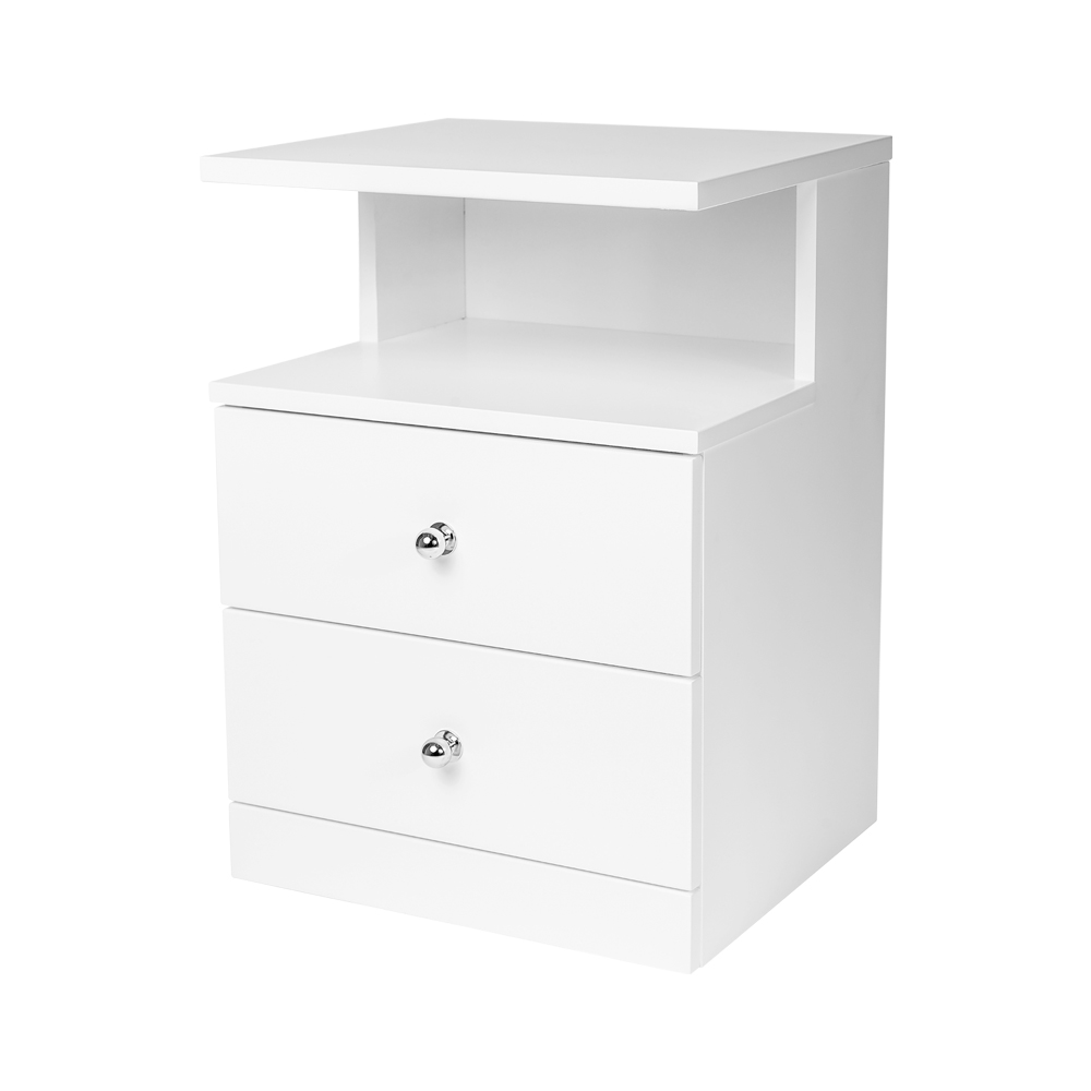 Szafka nocna Mariano z dwiema szufladami - zdjęcie 1