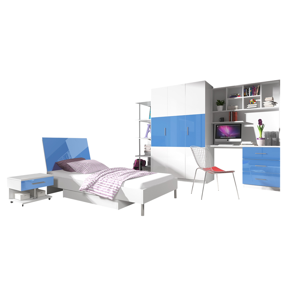 Zestaw mebli Melidre Niebieski  - zdjęcie 1