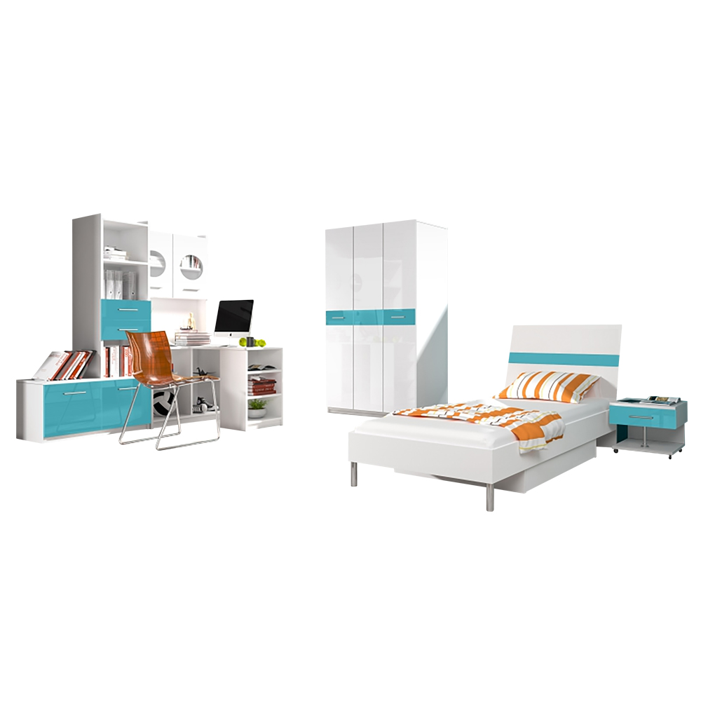 Zestaw mebli Smart Fun Turkusowy  - zdjęcie 1