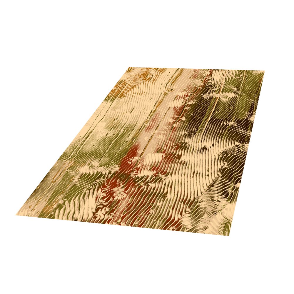 Dywan Persia Abstrakcja 5 beż z zielenią - zdjęcie 1