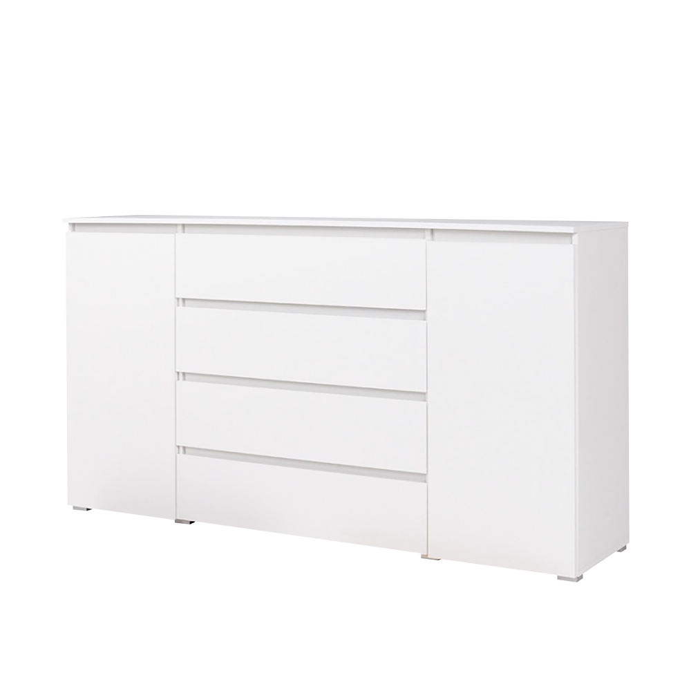 Komoda Hellnar dwudrzwiowa z czterema szufladami - zdjęcie 1