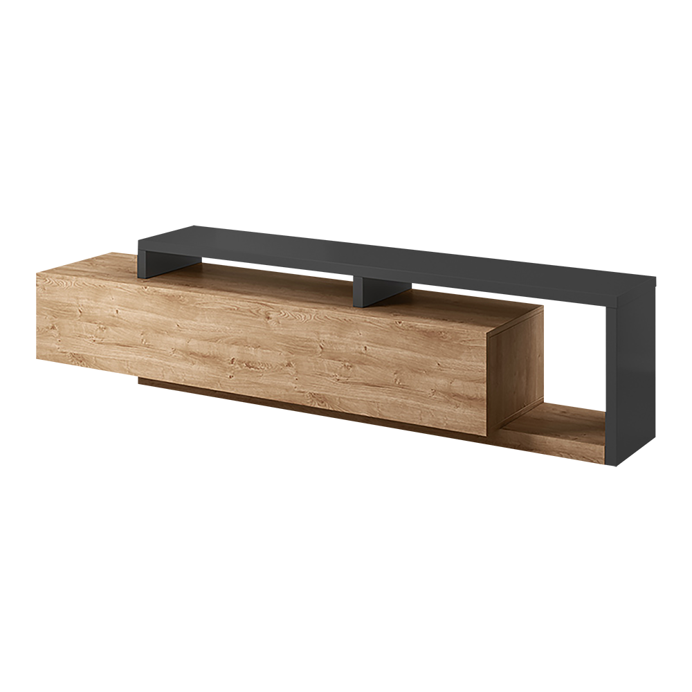 Szafka RTV Ferido dąb Ribbec - zdjęcie 1