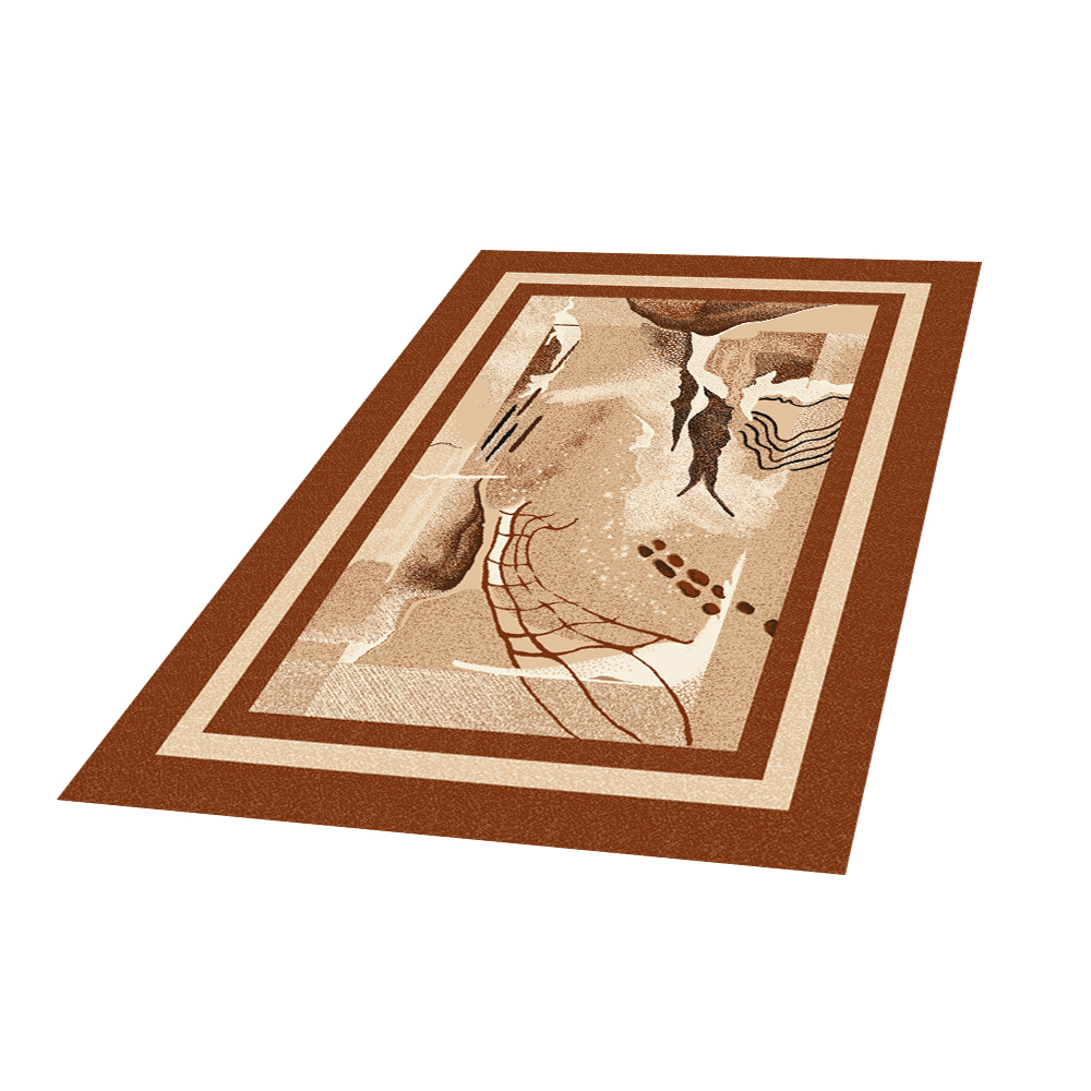 Dywan Basal Abstrakcja 8 brązowy - zdjęcie 1
