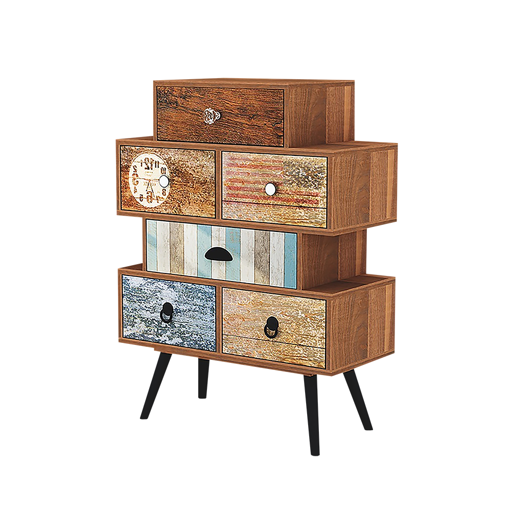 Komoda Patchwork niesymetryczna - zdjęcie 1