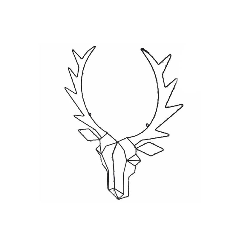 Głowa Renifera LED 58 cm - zdjęcie 1