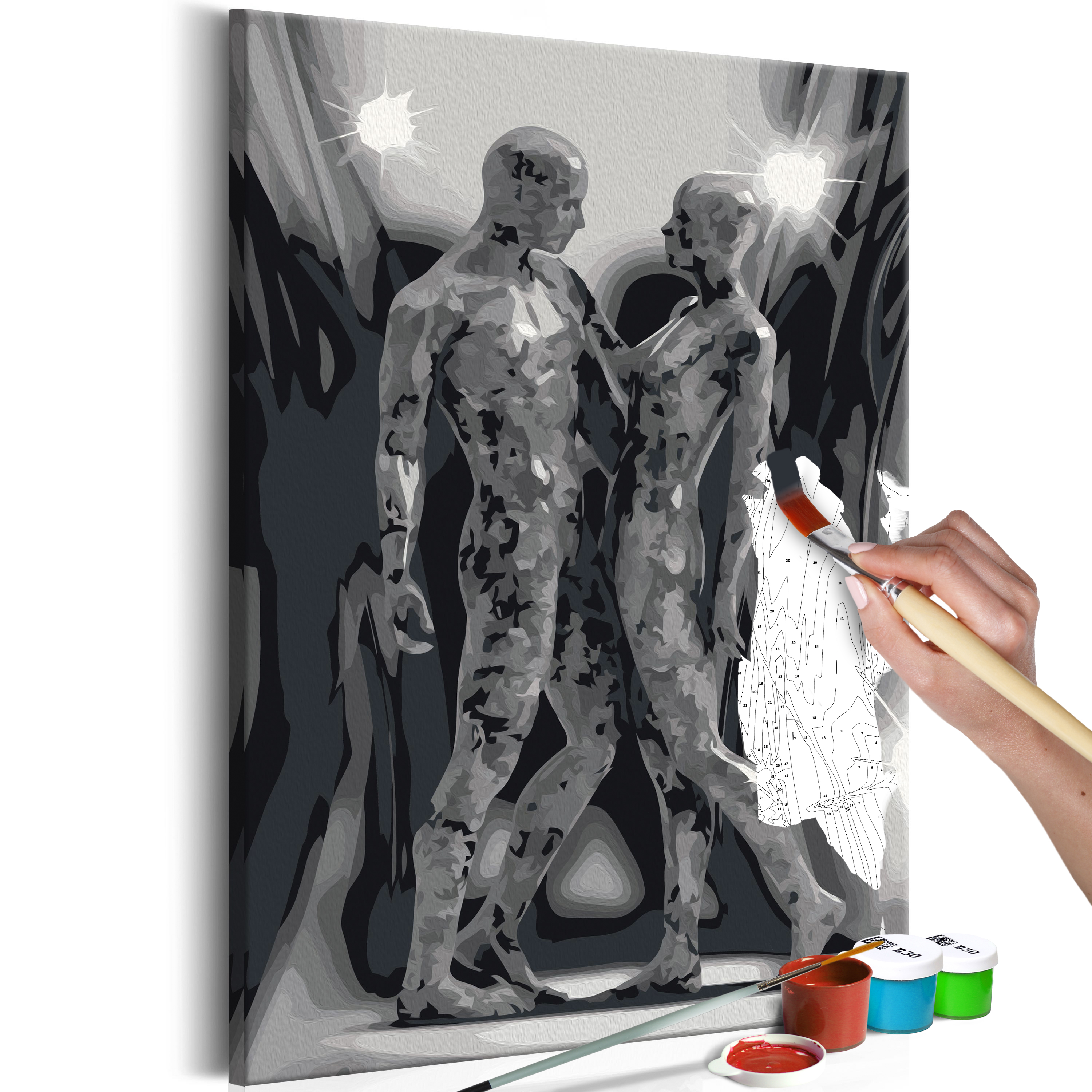 Obraz do samodzielnego malowania Couple - zdjęcie 1