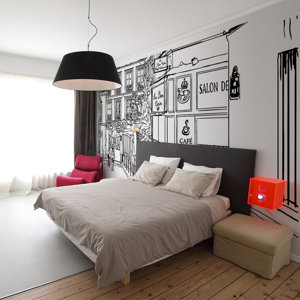 Fototapeta do biura Spacer paryskimi uliczkami - zdjęcie 1