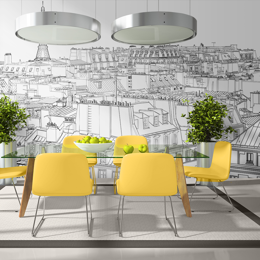 Fototapeta do biura Szkicownik paryżanina - zdjęcie 1