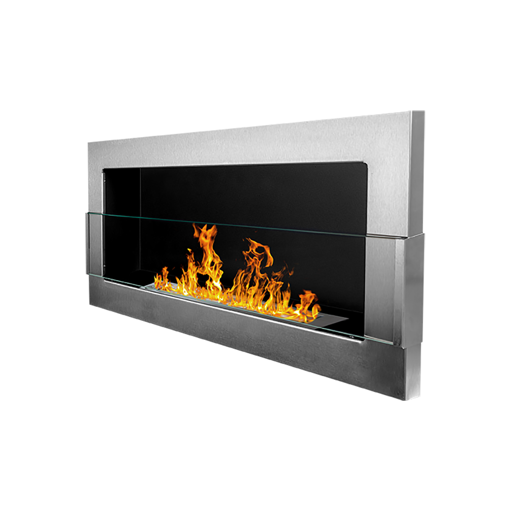 Biokominek Astralis 90x40 cm z certyfikatem TÜV Inox  - zdjęcie 1