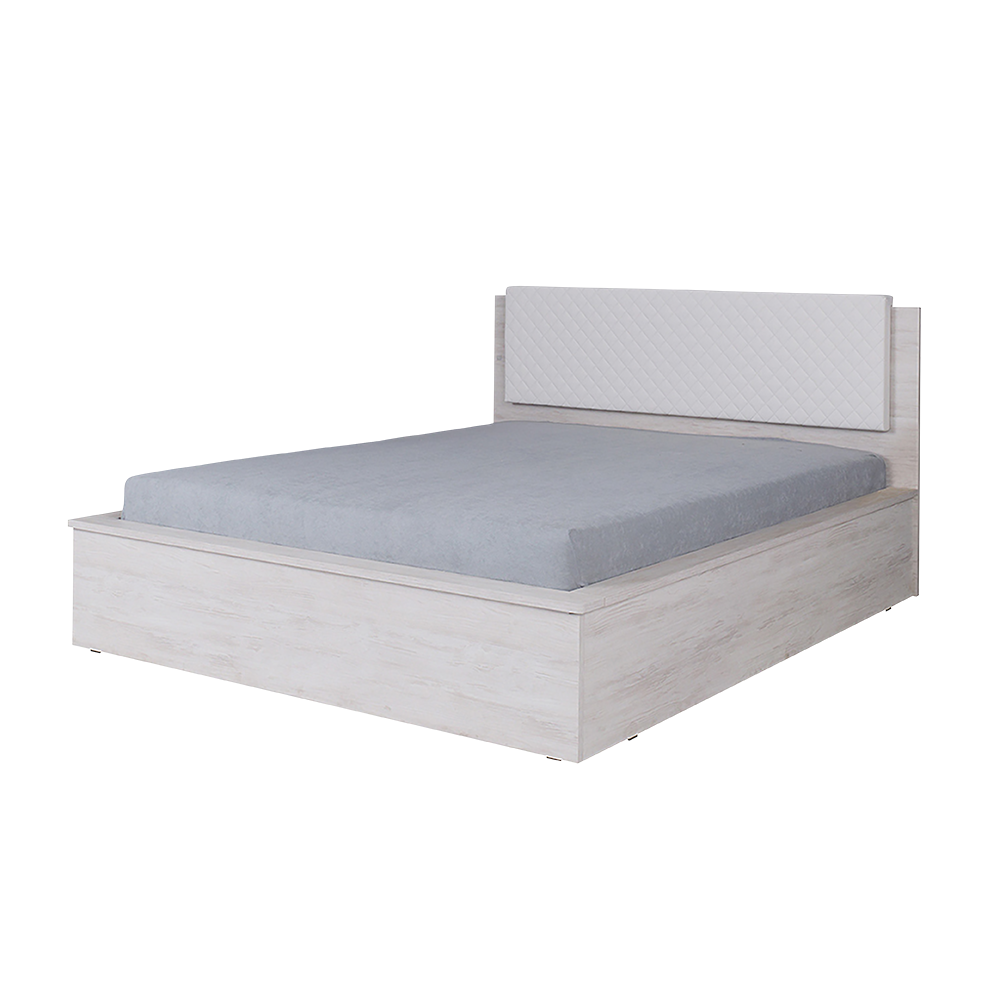 Łóżko Rikno z pojemnikiem Dąb biały  - zdjęcie 1