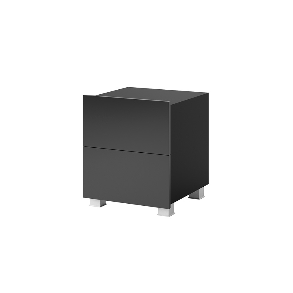 Szafka nocna Kirdon Czarny  - zdjęcie 2