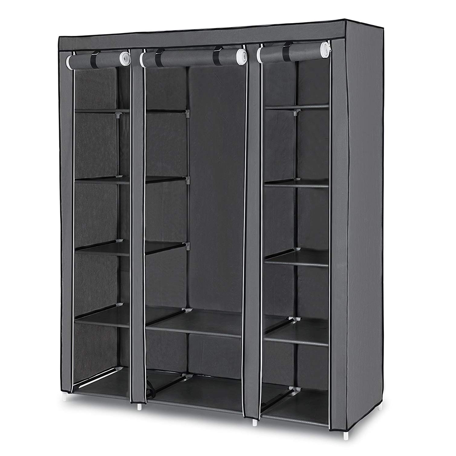 Szafa Baratins 150 cm szara - zdjęcie 1