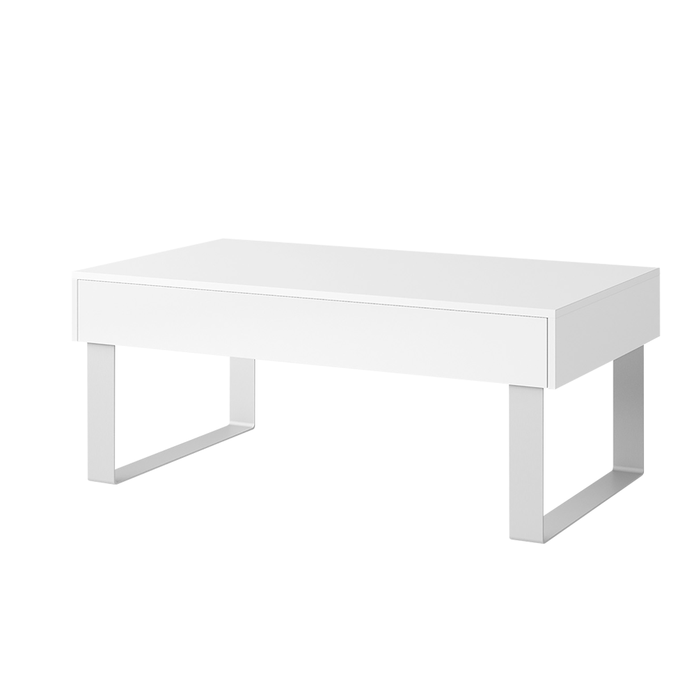 Ława Kirdon 110x63,5 cm Biały - zdjęcie 1