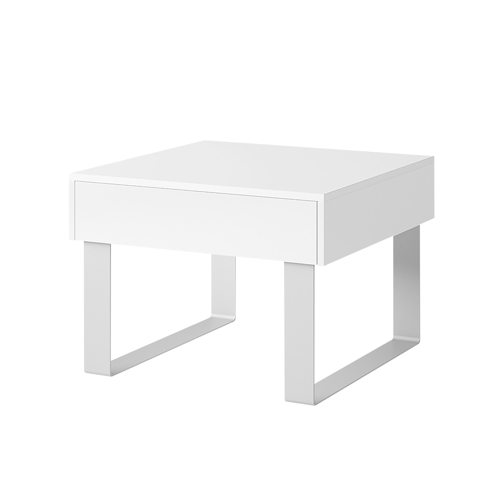 Ława Kirdon 63,5x63,5 cm Biały - zdjęcie 1