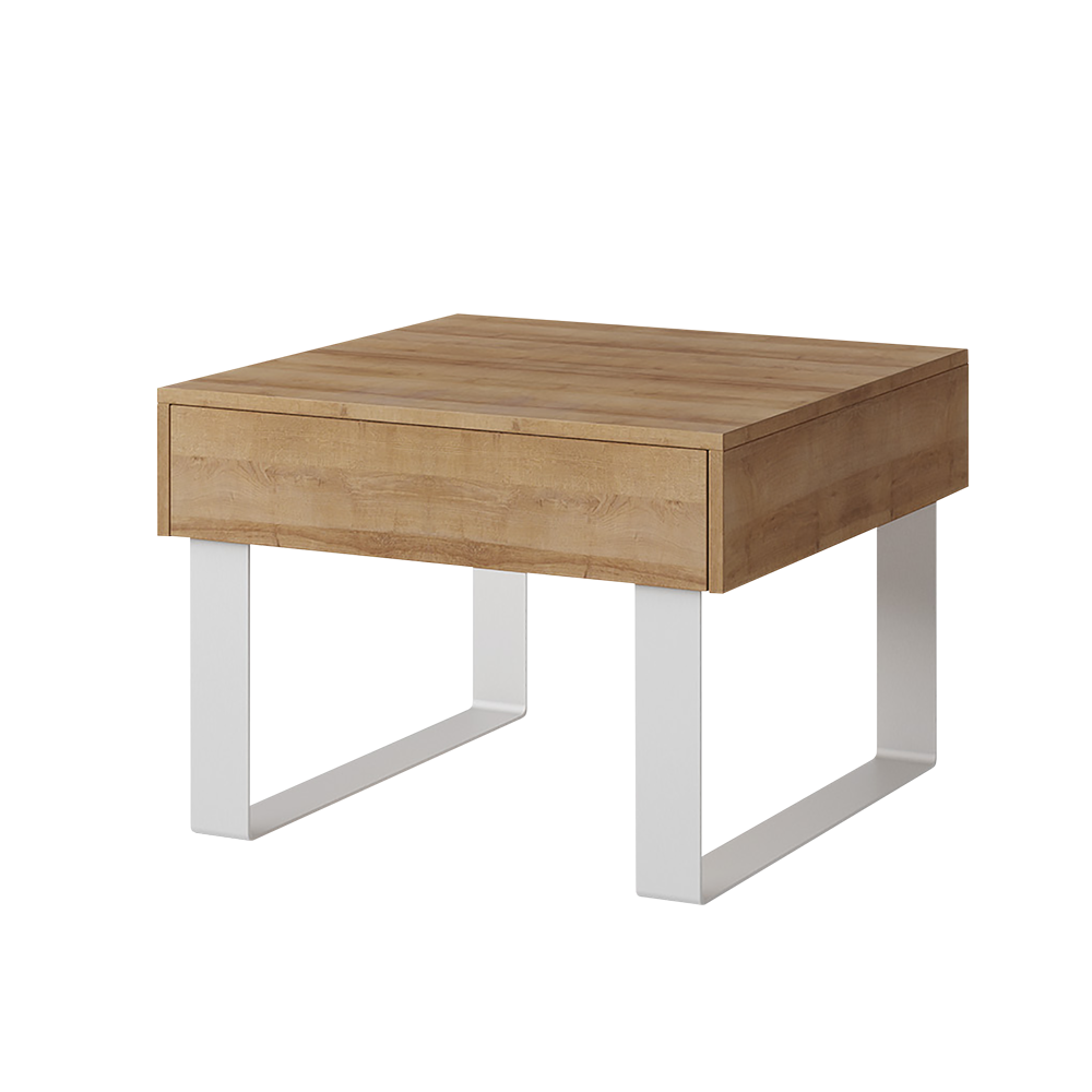 Ława Kirdon 63,5x63,5 cm Dąb złoty - zdjęcie 1