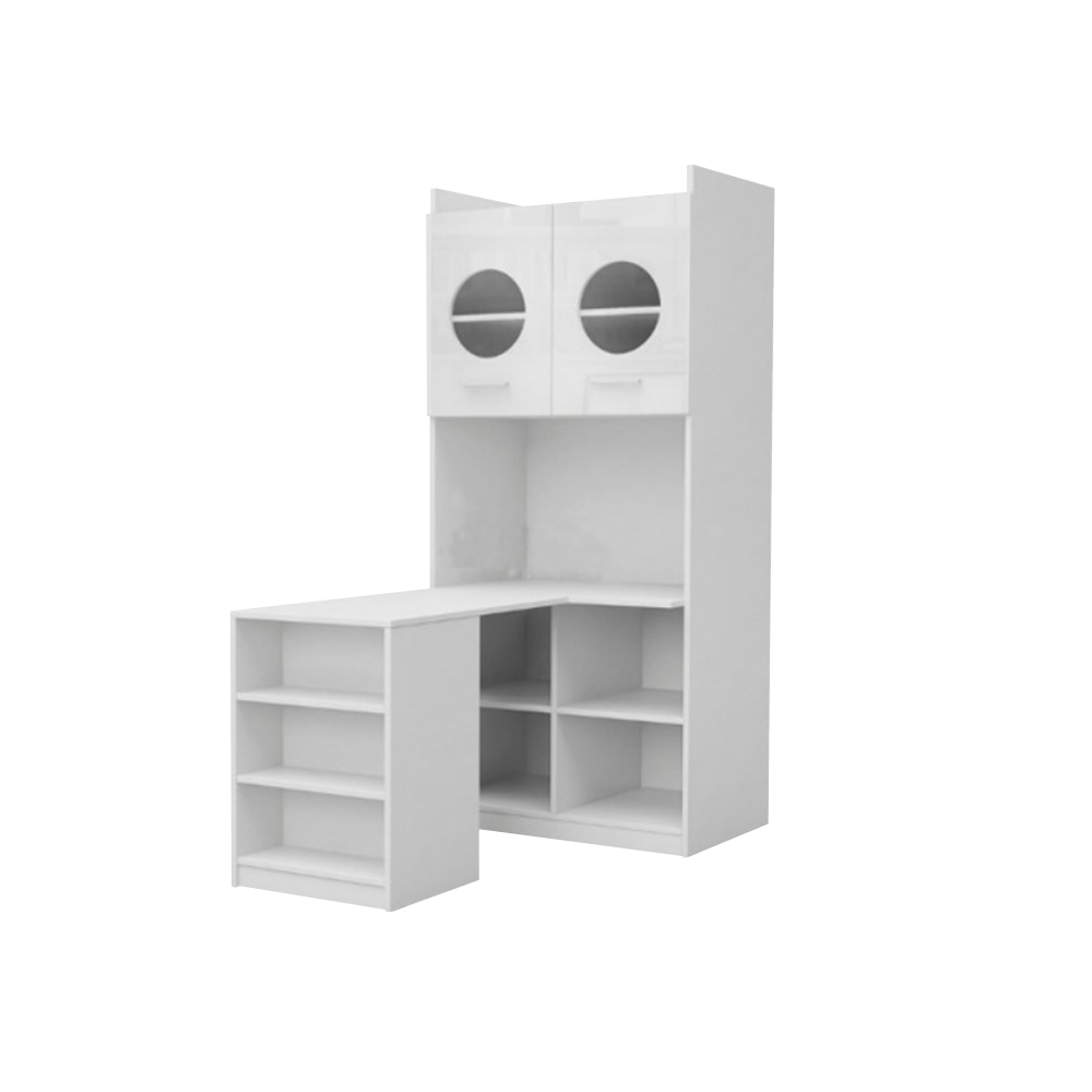 Biurko Smart Fun 150x80 cm białe - zdjęcie 1