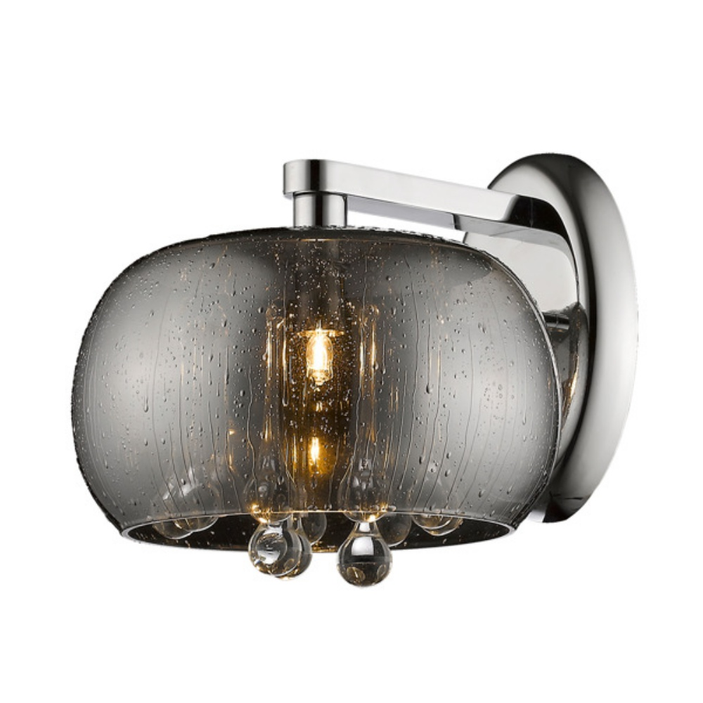 Kinkiet Alexis średnica 22 cm srebrny - zdjęcie 1