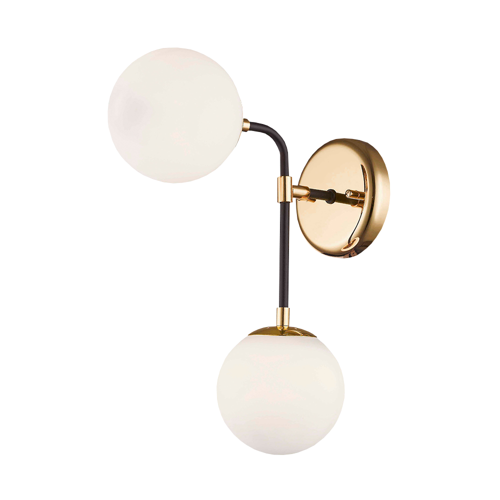 Kinkiet ścienny Ortona złoty 36 cm - zdjęcie 1