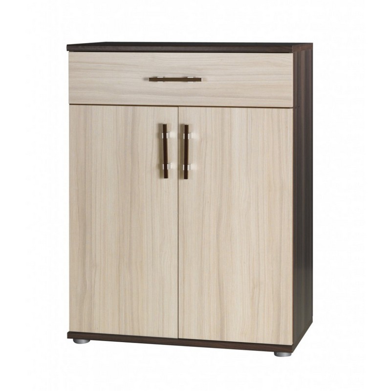 Komoda Martan dwudrzwiowa z szufladą - zdjęcie 1