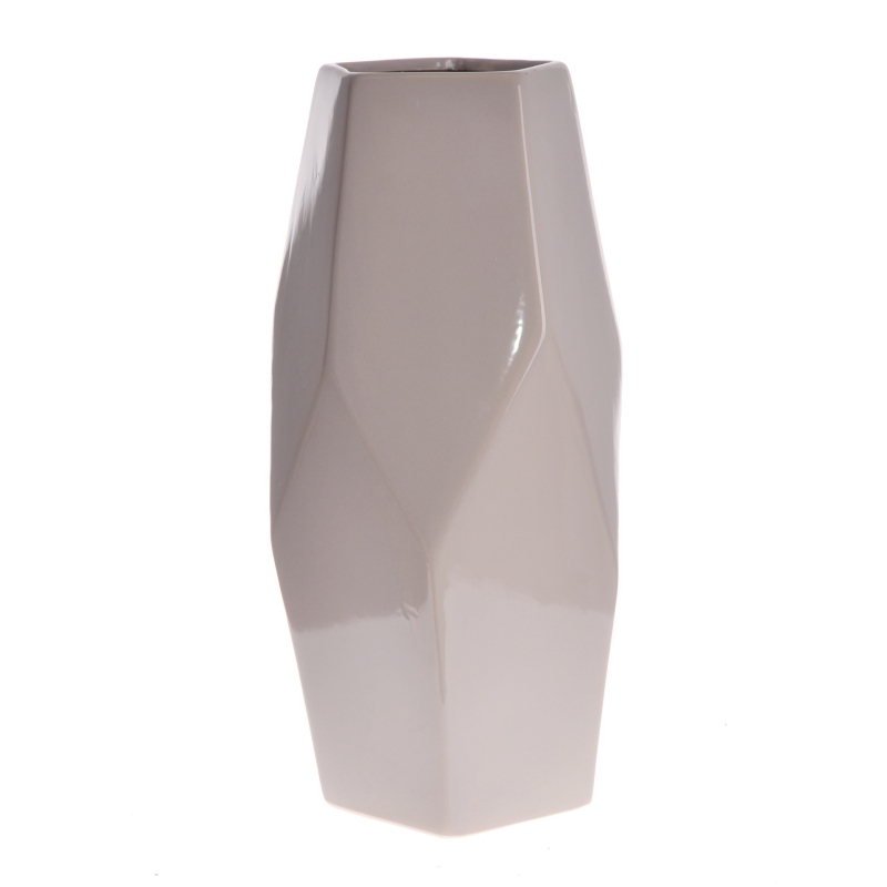 Wazon Diament brązowy - zdjęcie 1