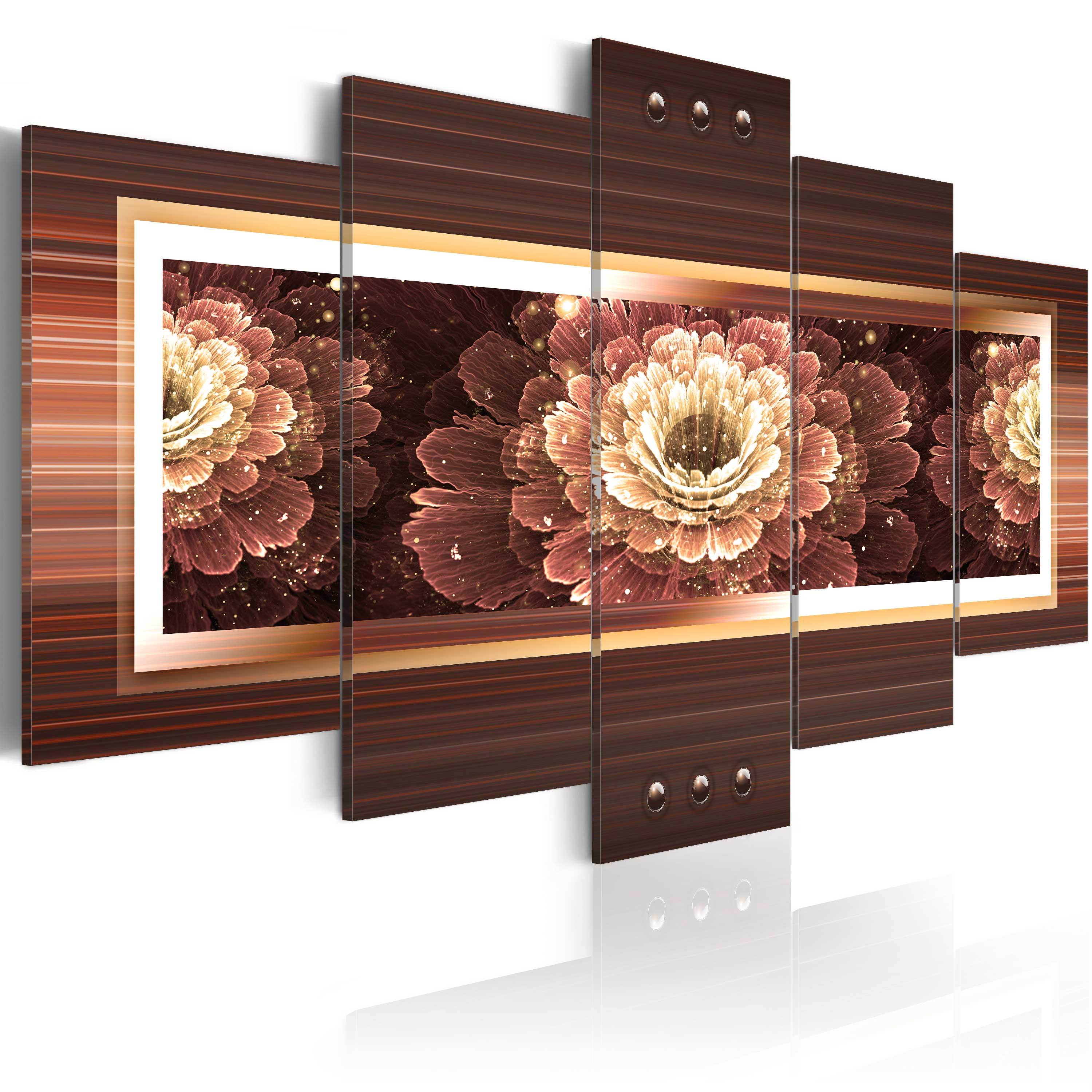 Obraz - Złota gerbera 100x50 cm - zdjęcie 1