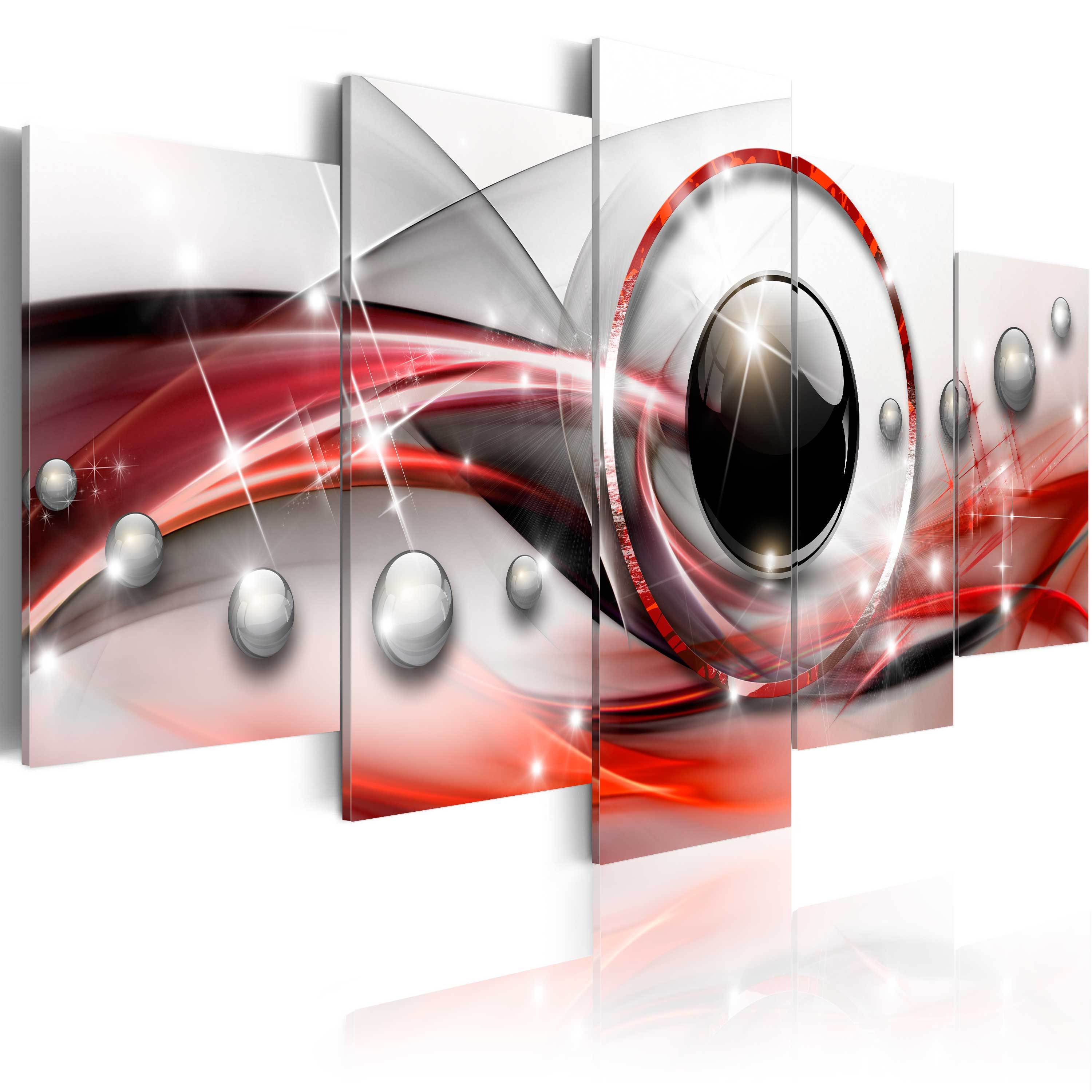 Obraz - Czerwone oko 100x50 cm - zdjęcie 1