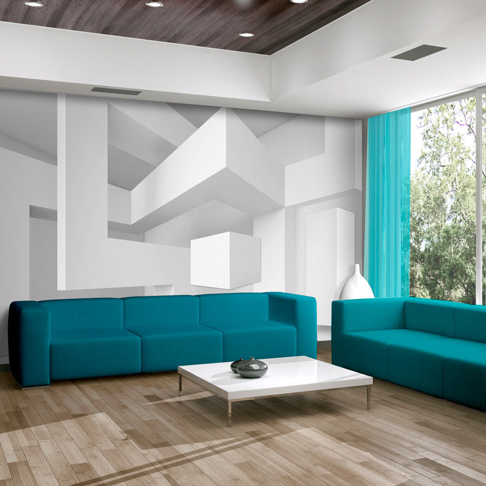 Fototapeta Biała geometria II - zdjęcie 1