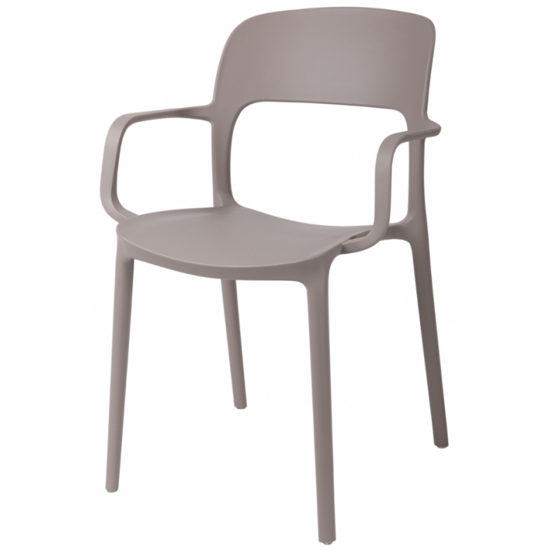 Krzesło z podłokietnikami Ferjes mild grey - zdjęcie 1