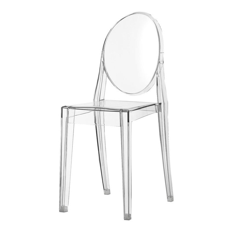 Krzesło Ertes transparentne - zdjęcie 1