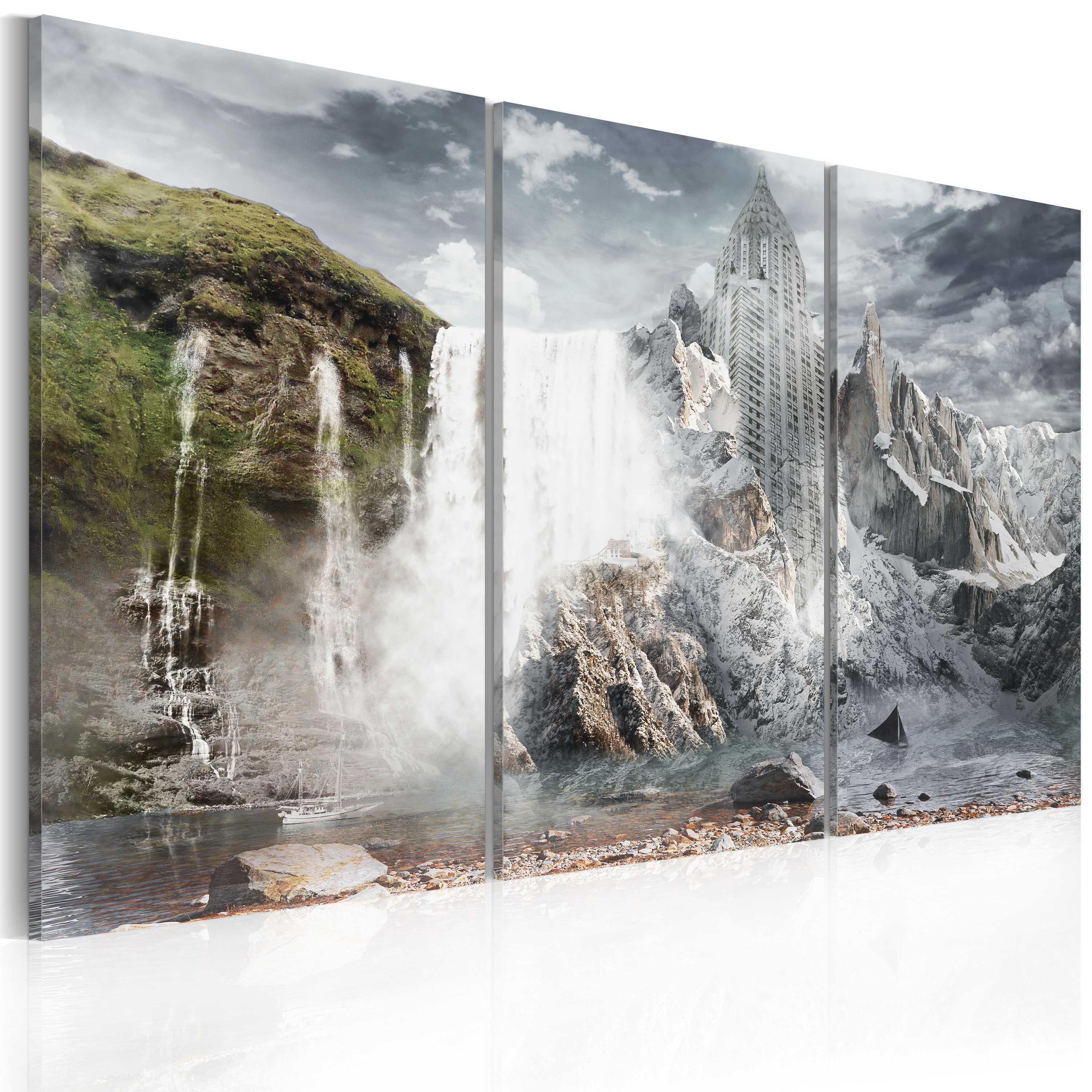 Obraz - Process of urbanization 120x80 cm - zdjęcie 1