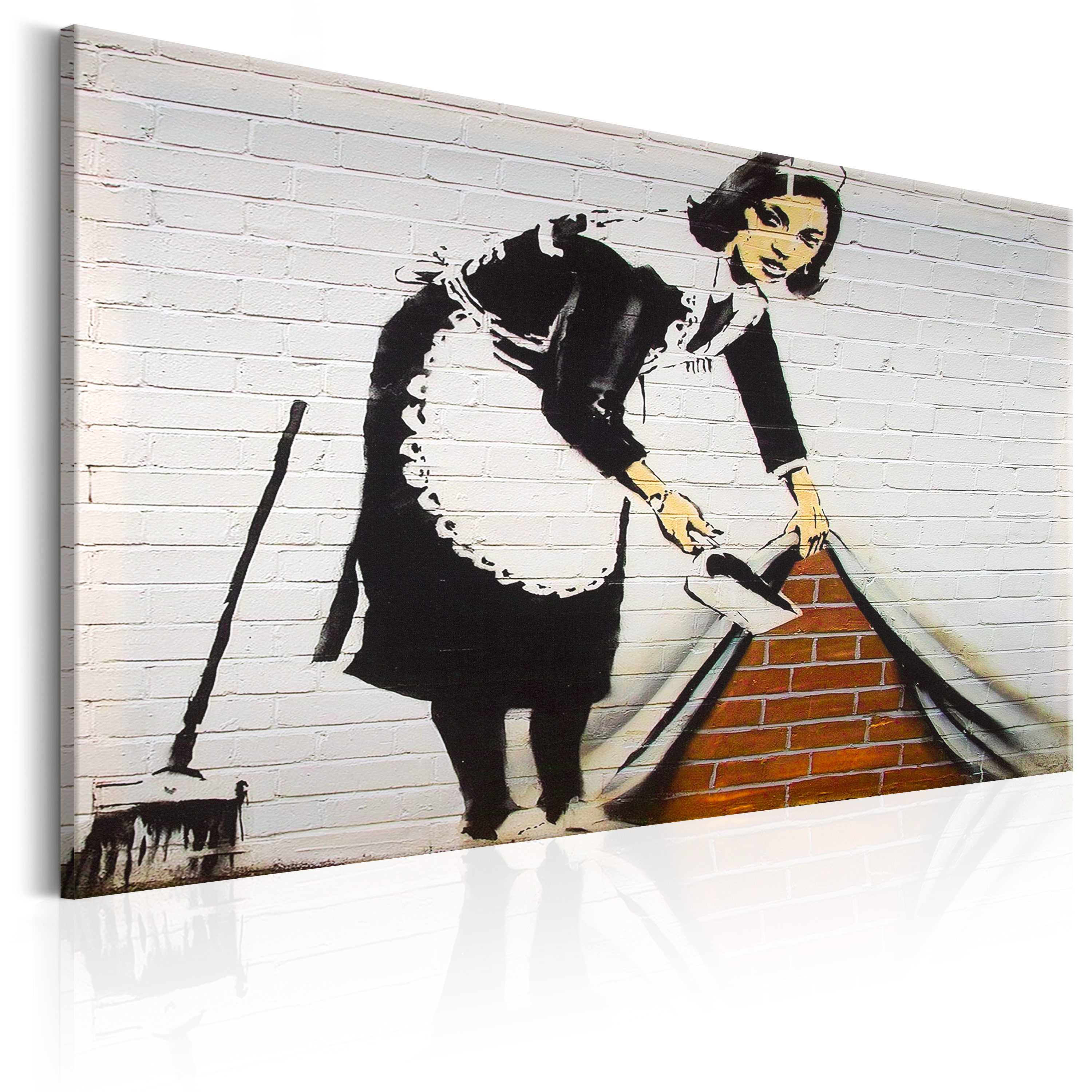 Obraz - Maid in London by Banksy 60x40 cm - zdjęcie 1