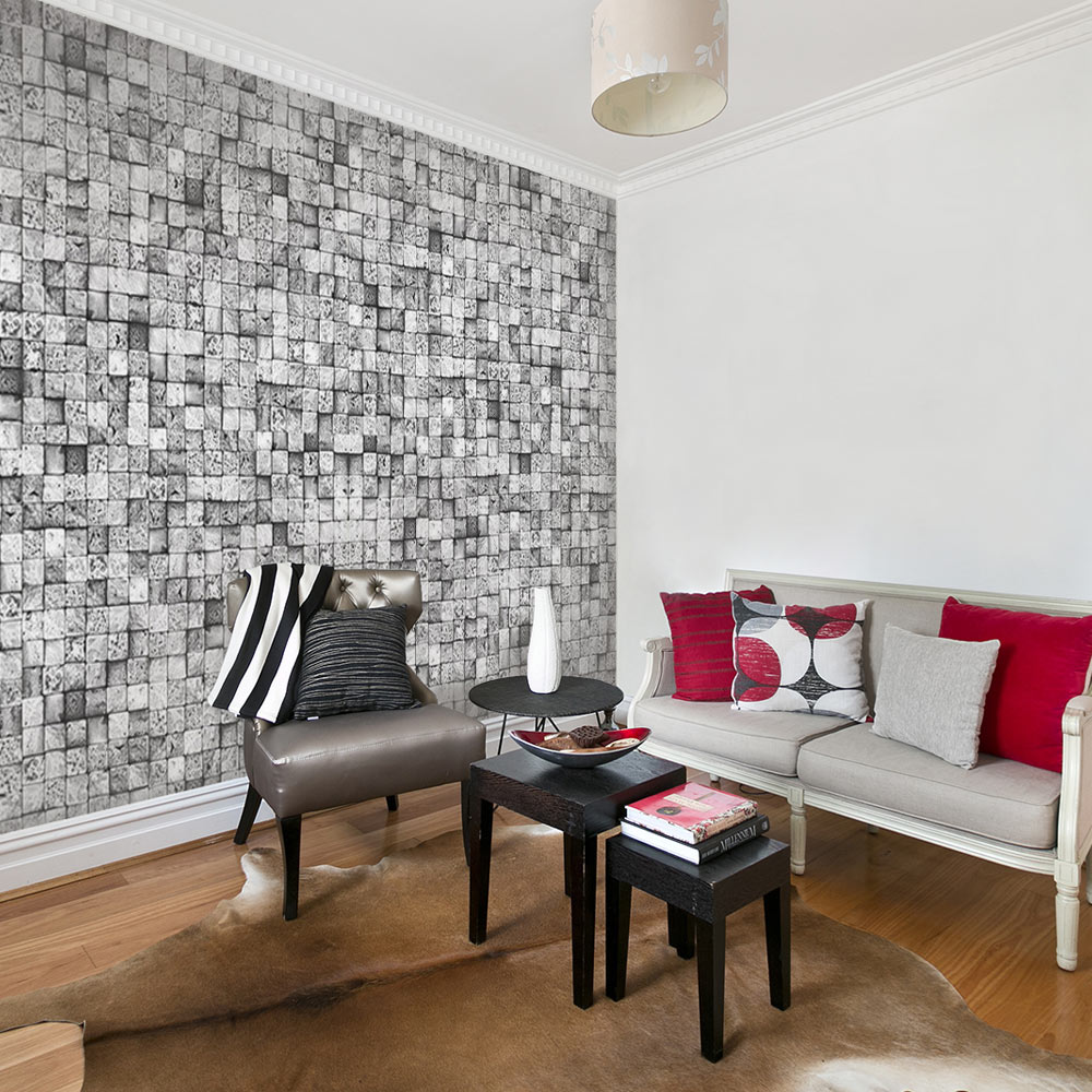 Fototapeta Szare tło w rolce - zdjęcie 1