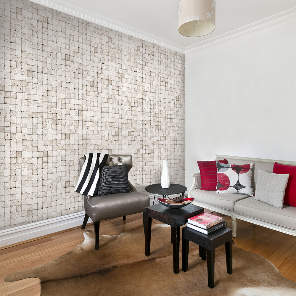 Fototapeta Kamienie: mozaika w rolce - zdjęcie 1