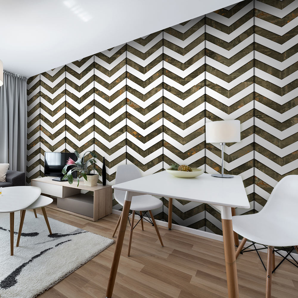 Fototapeta Czekoladowe fale w rolce - zdjęcie 1