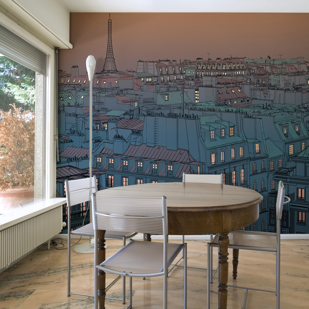 Fototapeta Dobry wieczór Paryżu - zdjęcie 1